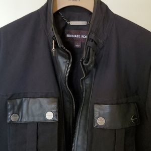 Michael Kors field/biker combo jacket
